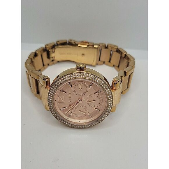 Michael Kors MK6352 Women's Stainless Steel Analog Dial Quartz Wristwatch AM113 - Picture 6 of 10